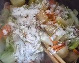 白菜とブロッコリーの具沢山カレーシチュー作り方7写真