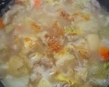 白菜とブロッコリーの具沢山カレーシチュー作り方8写真