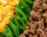 レンジで簡単★失敗しないそぼろ丼作り方6写真