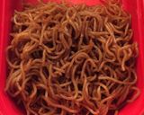 リボンでcute♡マルちゃんデコ焼きそば作り方5写真