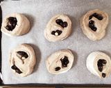 HBで黒豆煮汁たっぷり黒豆ロールパン♡作り方9写真