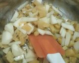 離乳食☆さつまいもとリンゴのジュース煮作り方5写真