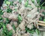簡単！豚こまとカブの中華風炒め作り方5写真