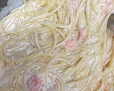 簡単☆和えるだけ☆たらこのクリームパスタ作り方6写真