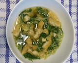 水菜と油揚げのあっさり煮♡作り方3写真