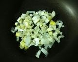 焦がしねぎがアクセント！トリプルねぎ炒飯作り方3写真