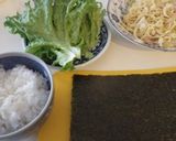 おにぎらず☆焼きそば弁当作り方2写真