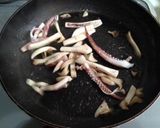 焼そば たらこ クリーム キムチ味作り方2写真