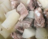 豚パイカと大根の中華スープ◆肉とろっ作り方5写真