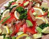 畑のお肉・大豆ミートでサラダちらし寿司作り方6写真