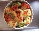 アボカドとトマトのチーズ焼き作り方5写真