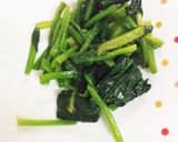 材料２つ！ほうれん草のたまごソテー作り方4写真