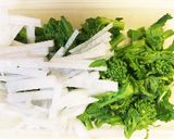 菜の花と大根のナムル風☆作り方1写真