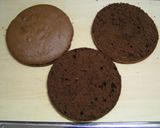 バレンタインに☆ドームチョコレートケーキ作り方11写真