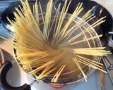 菜の花とベビー椎茸のペペロンチーノ作り方2写真
