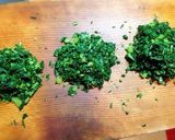 ふきの葉っぱで２種ふりかけとクルミ味噌作り方2写真