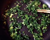 ふきの葉っぱで２種ふりかけとクルミ味噌作り方3写真