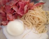 スパサラ◎失敗なし冷製カルボナーラ作り方2写真