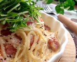 スパサラ◎失敗なし冷製カルボナーラ作り方4写真