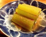 綺麗なグリーンのシャキシャキふき(蕗)作り方16写真