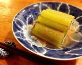 綺麗なグリーンのシャキシャキふき(蕗)作り方15写真
