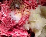 芽キャベツボール　ロールキャベツの親戚？作り方1写真