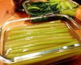 綺麗なグリーンのシャキシャキふき(蕗)作り方18写真