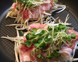 タジン鍋が無くても！豚肉もやし蒸し作り方1写真