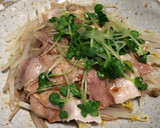 タジン鍋が無くても！豚肉もやし蒸し作り方4写真
