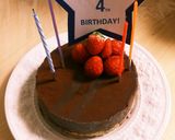 3歳のお誕生日ケーキ♪2歳でも何歳でも♪作り方12写真