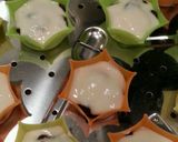 重曹であんこ入り酒粕蒸しパン作り方3写真