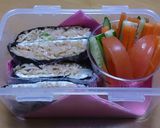 おにぎらず風～麺～作り方4写真