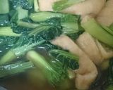 小松菜と油揚げの煮びたし作り方3写真