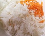 義母の大根なます。お刺身の残りを使って♪作り方2写真