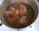 豚肉　舞茸　ほうれん草の　トマト煮込み作り方7写真
