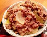 和牛で柔らか簡単牛丼作り方6写真
