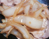 ☆豚肉と玉ねぎのしょうが焼き☆作り方5写真