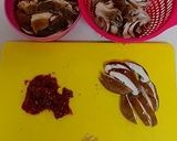 ✿ポルチーニ茸&ドライトマトのパスタ✿作り方1写真