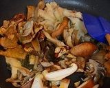 ✿ポルチーニ茸&ドライトマトのパスタ✿作り方4写真