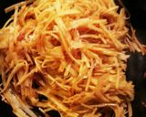 じゃがいものカレー炒め作り方3写真
