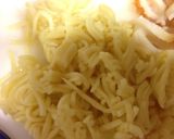お弁当★ちくわとネギのたらこ焼きそば作り方1写真