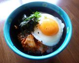 豚キムチ丼♪作り方4写真