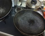 水つけパスタにてカルボナーラ作り方2写真