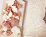 クリームチーズとツナだけっ！簡単サンド☆作り方1写真