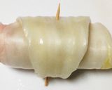 巻き薔薇みたいなクロワッサン型ロール白菜作り方7写真