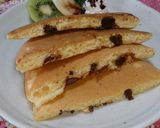 板チョコで♪美味チョコレートホットケーキ作り方8写真