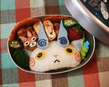 妖怪ウォッチ　コマさん♪キャラ弁作り方15写真
