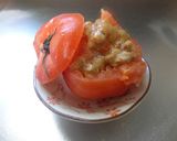 最速の納豆のトマトファルシー作り方10写真