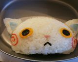 妖怪ウォッチ　コマさん♪キャラ弁作り方14写真