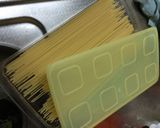 水つけパスタ ペペロンチーノ作り方1写真